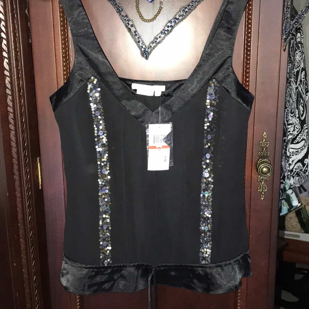 To The Max Sequin Top